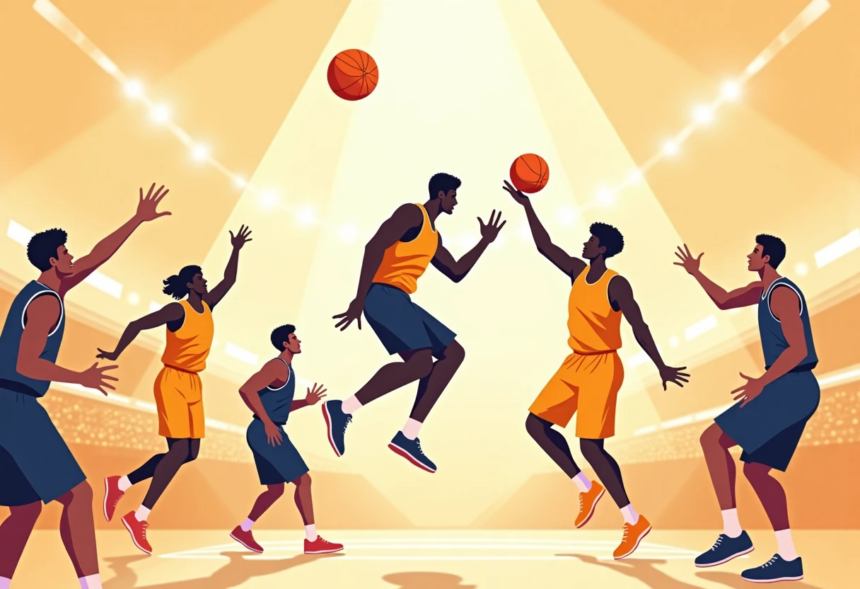 Ação nas Finais da NBA